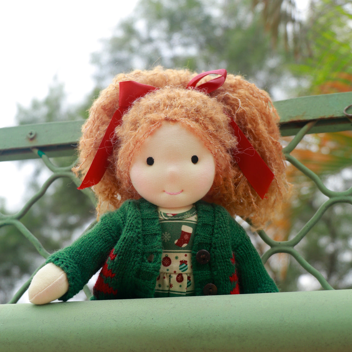 AVINO Handmade Waldorf Doll - Cora