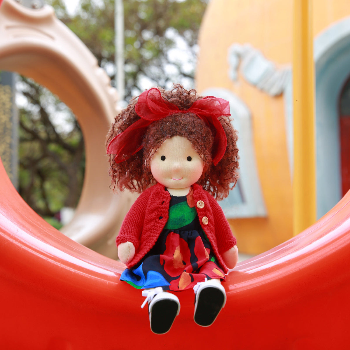 AVINO Handmade Waldorf Doll - Adeline