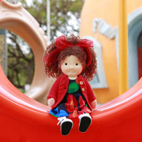 AVINO Handmade Waldorf Doll - Adeline