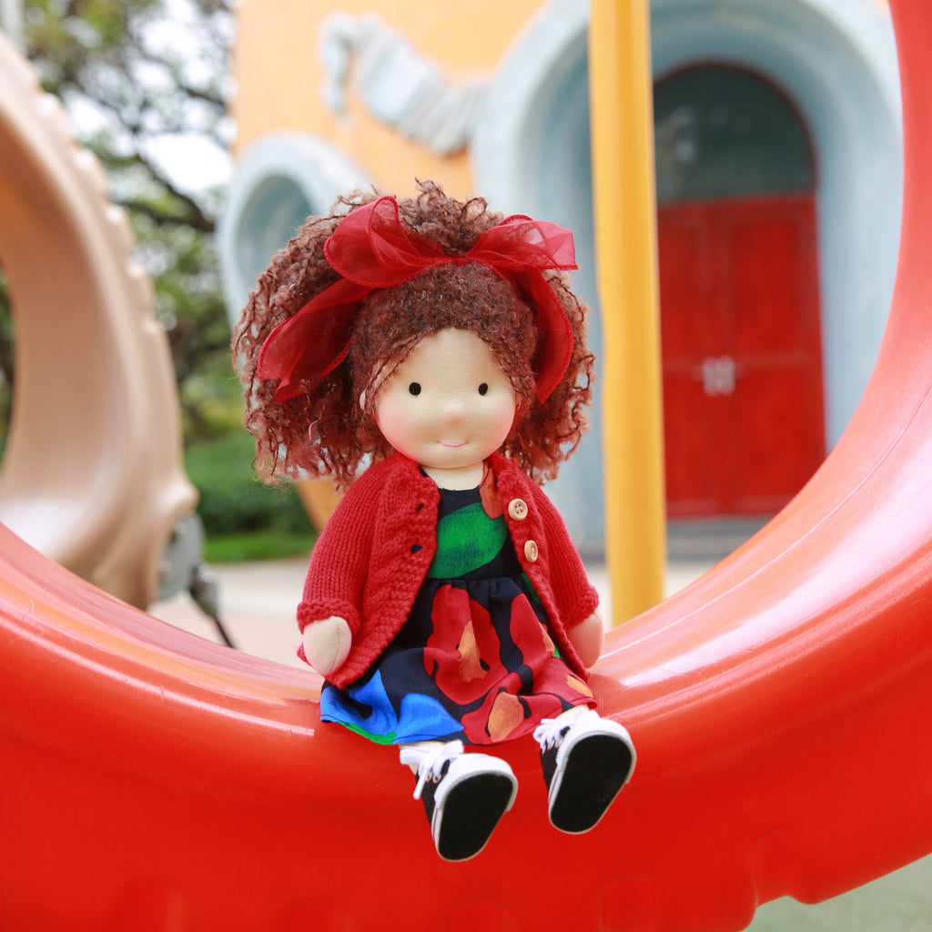 AVINO Handmade Waldorf Doll - Adeline