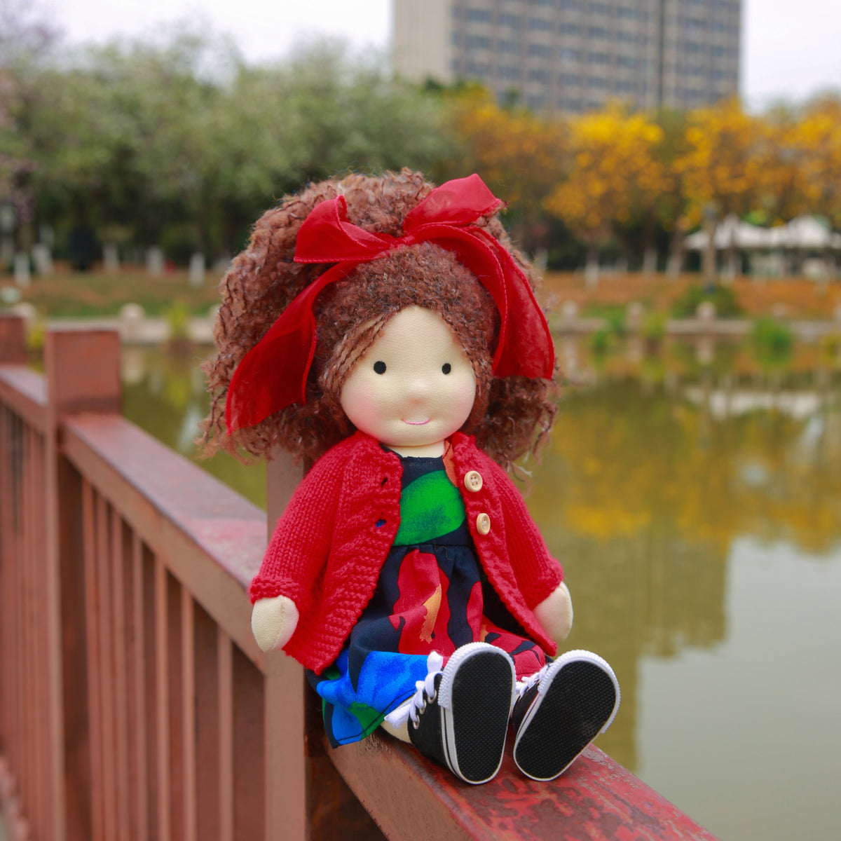 AVINO Handmade Waldorf Doll - Adeline