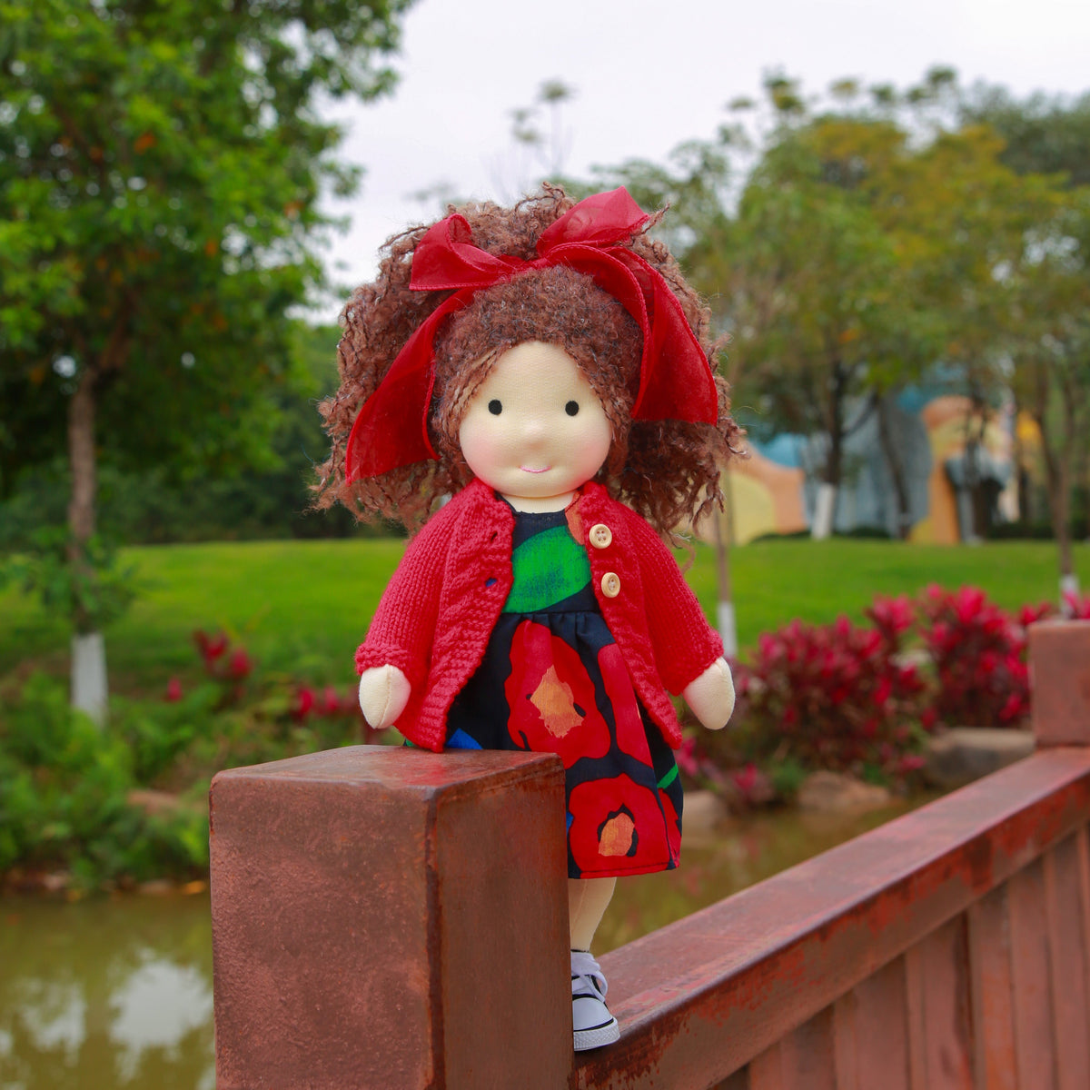 AVINO Handmade Waldorf Doll - Adeline