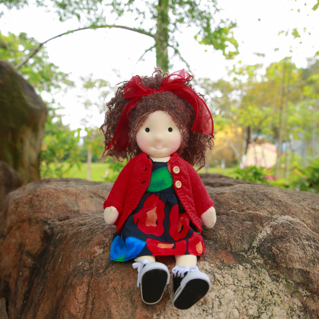 AVINO Handmade Waldorf Doll - Adeline