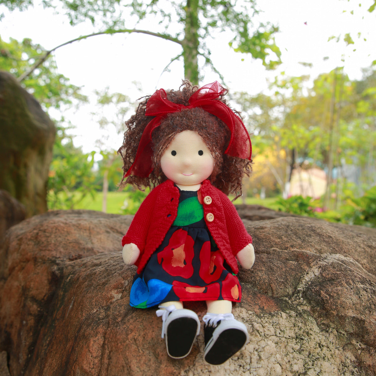 AVINO Handmade Waldorf Doll - Adeline