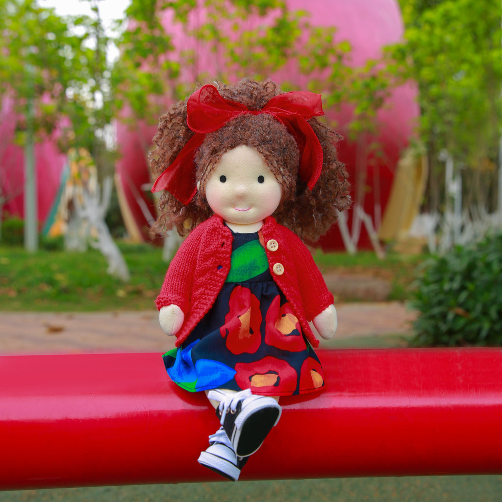 AVINO Handmade Waldorf Doll - Adeline
