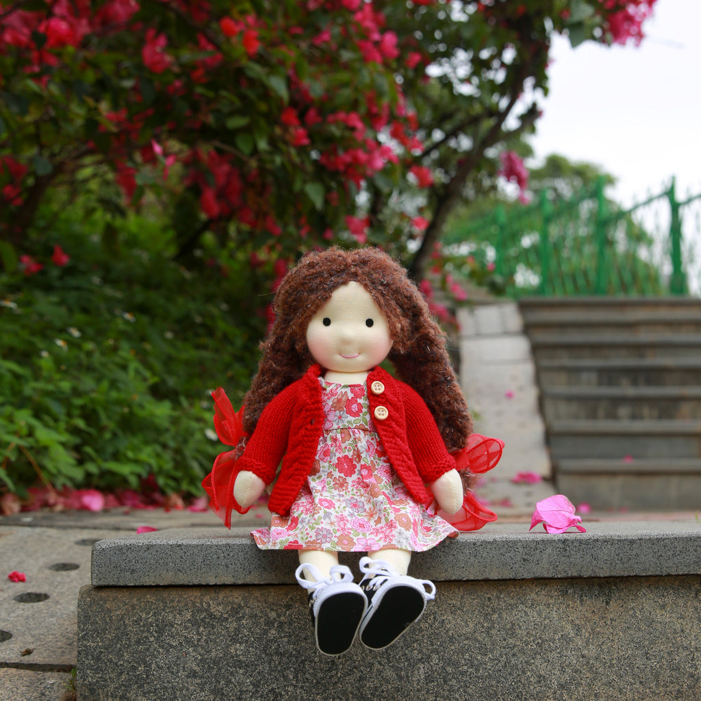 AVINO Handmade Waldorf Doll - Valentina