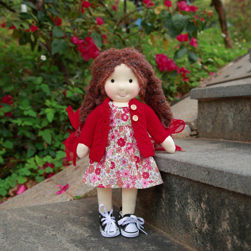 AVINO Handmade Waldorf Doll - Valentina