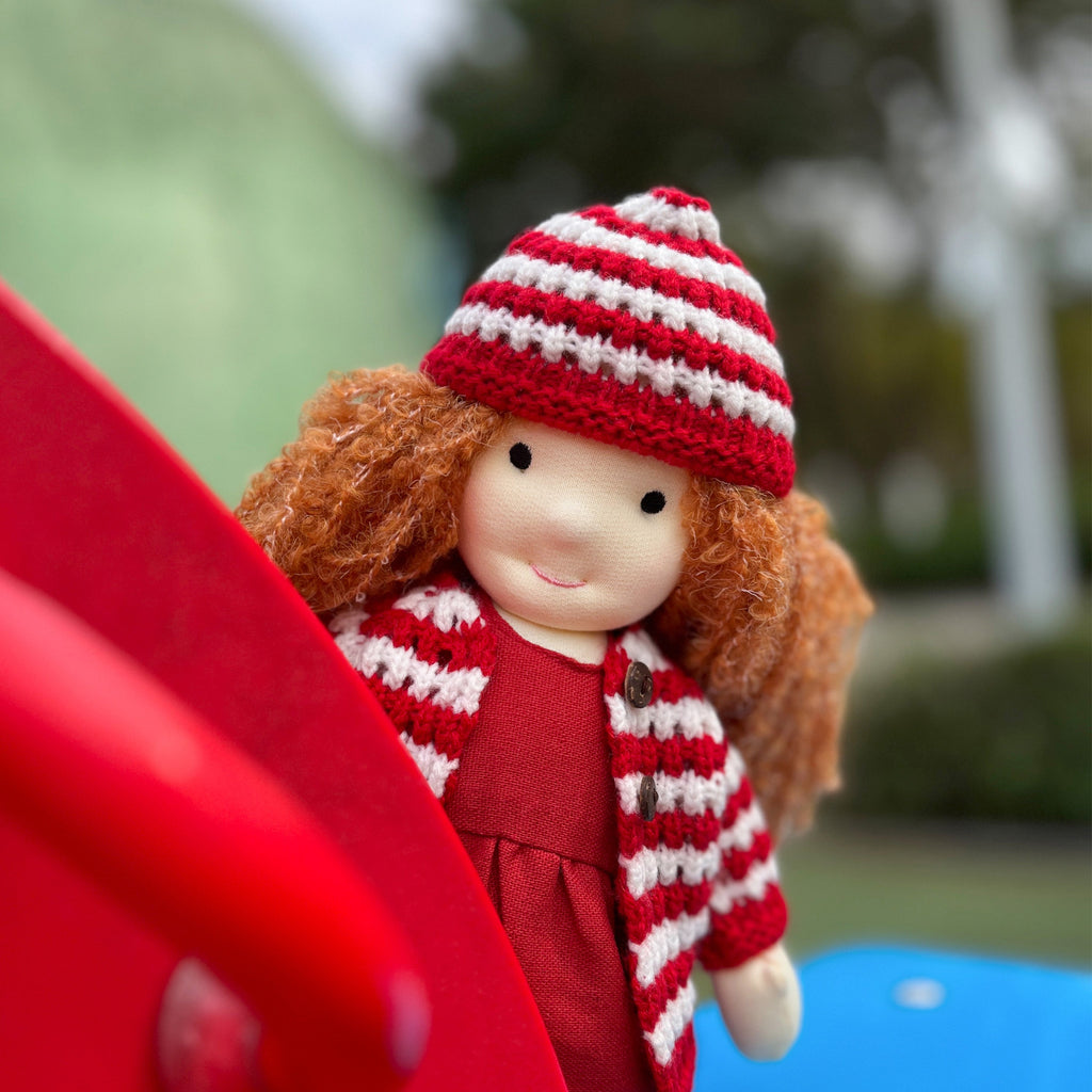 AVINO Handmade Waldorf Doll - Quinn