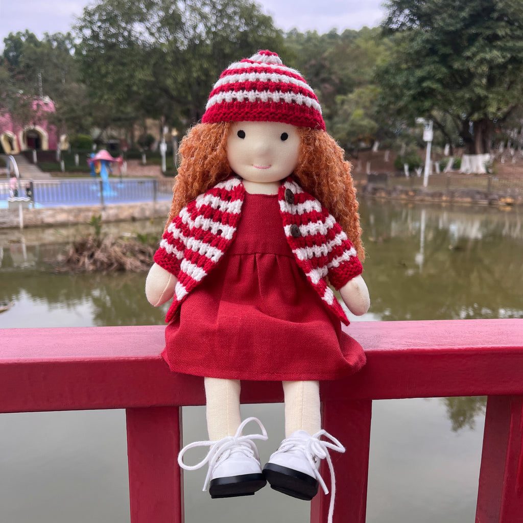 AVINO Handmade Waldorf Doll - Quinn
