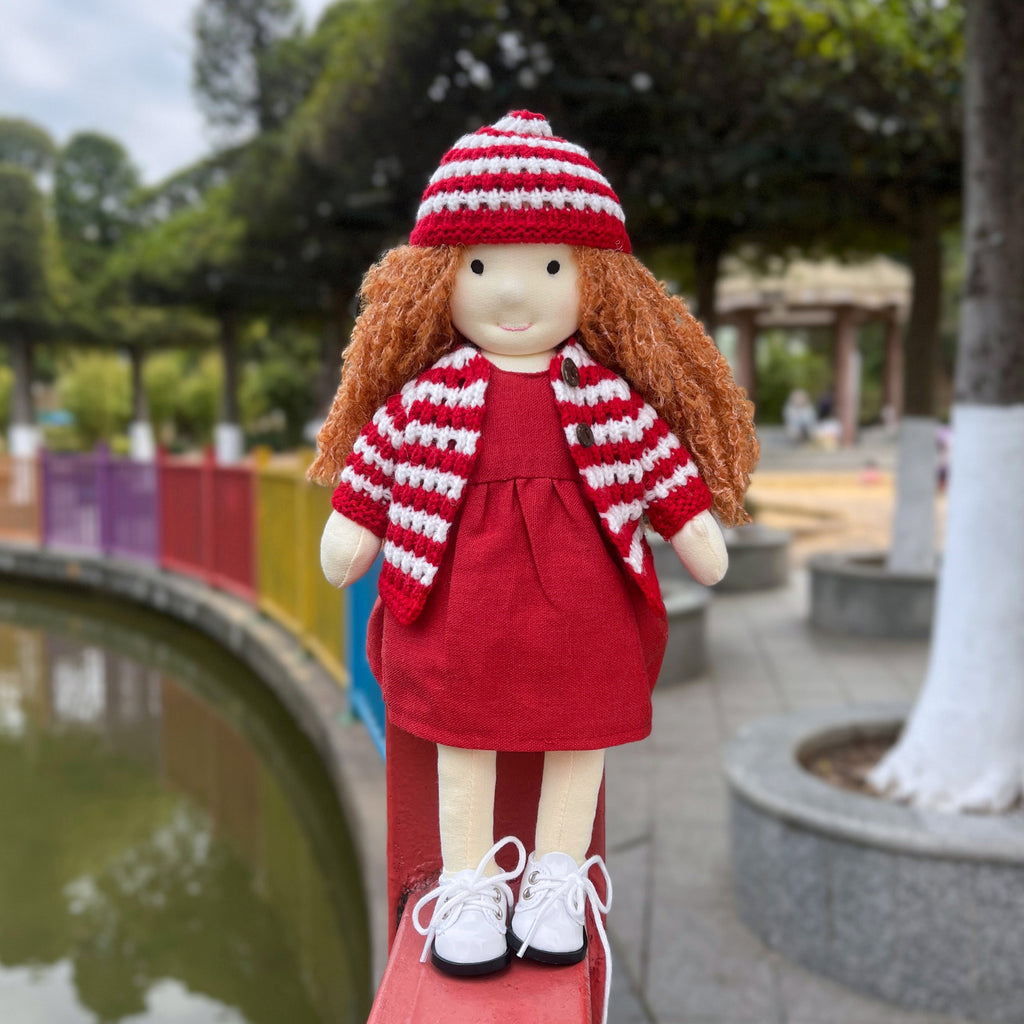 AVINO Handmade Waldorf Doll - Quinn