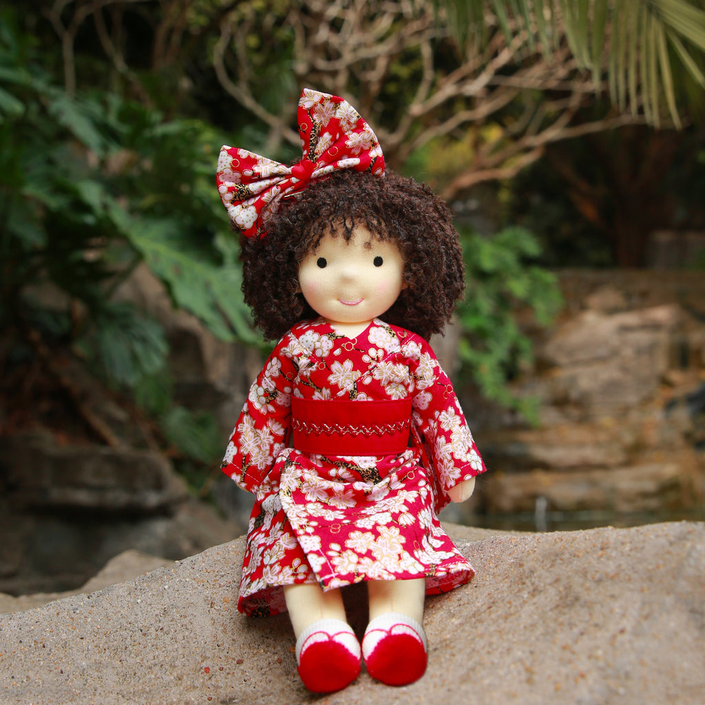 AVINO Handmade Waldorf Doll - 美咲 (Misaki)