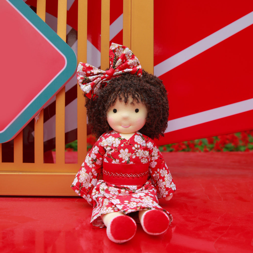 AVINO Handmade Waldorf Doll - 美咲 (Misaki)
