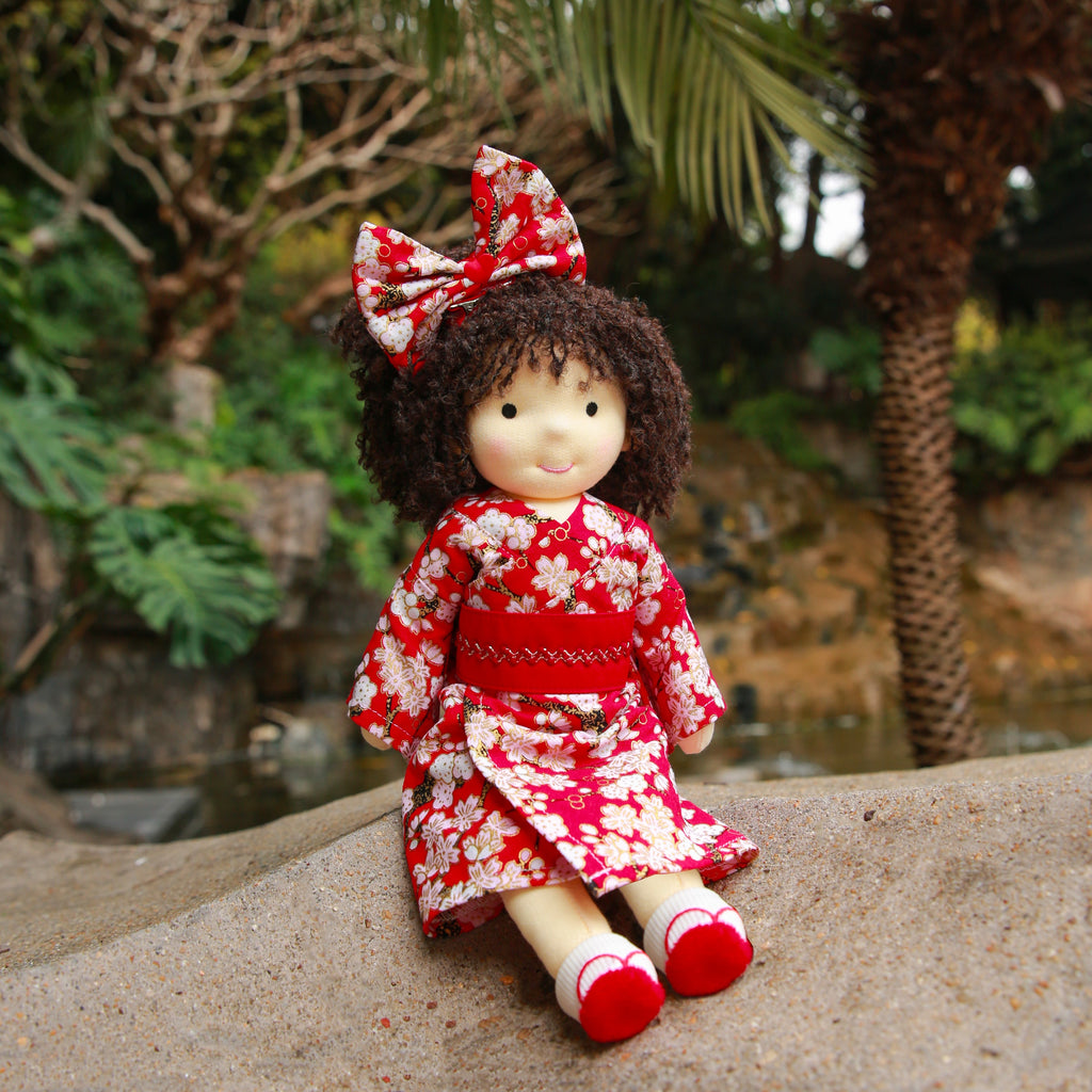 AVINO Handmade Waldorf Doll - 美咲 (Misaki)