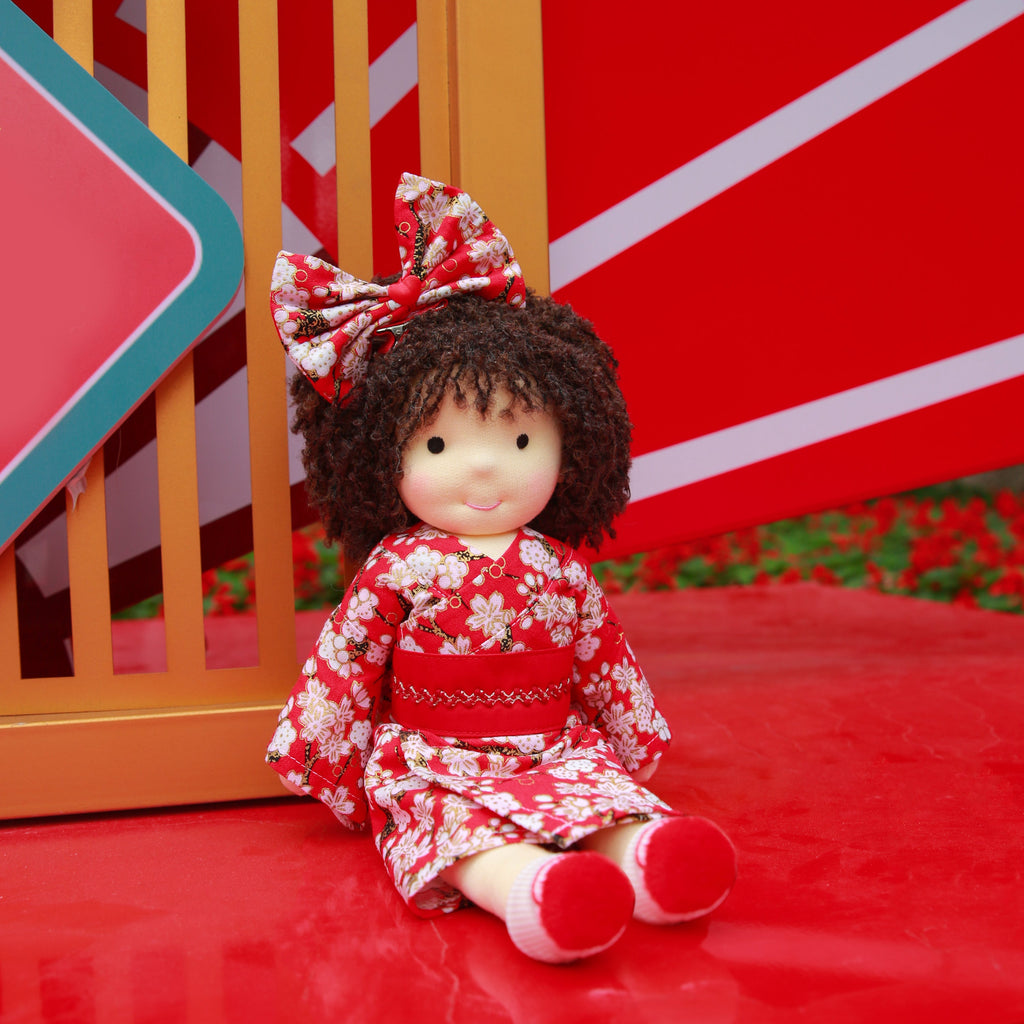 AVINO Handmade Waldorf Doll - 美咲 (Misaki)