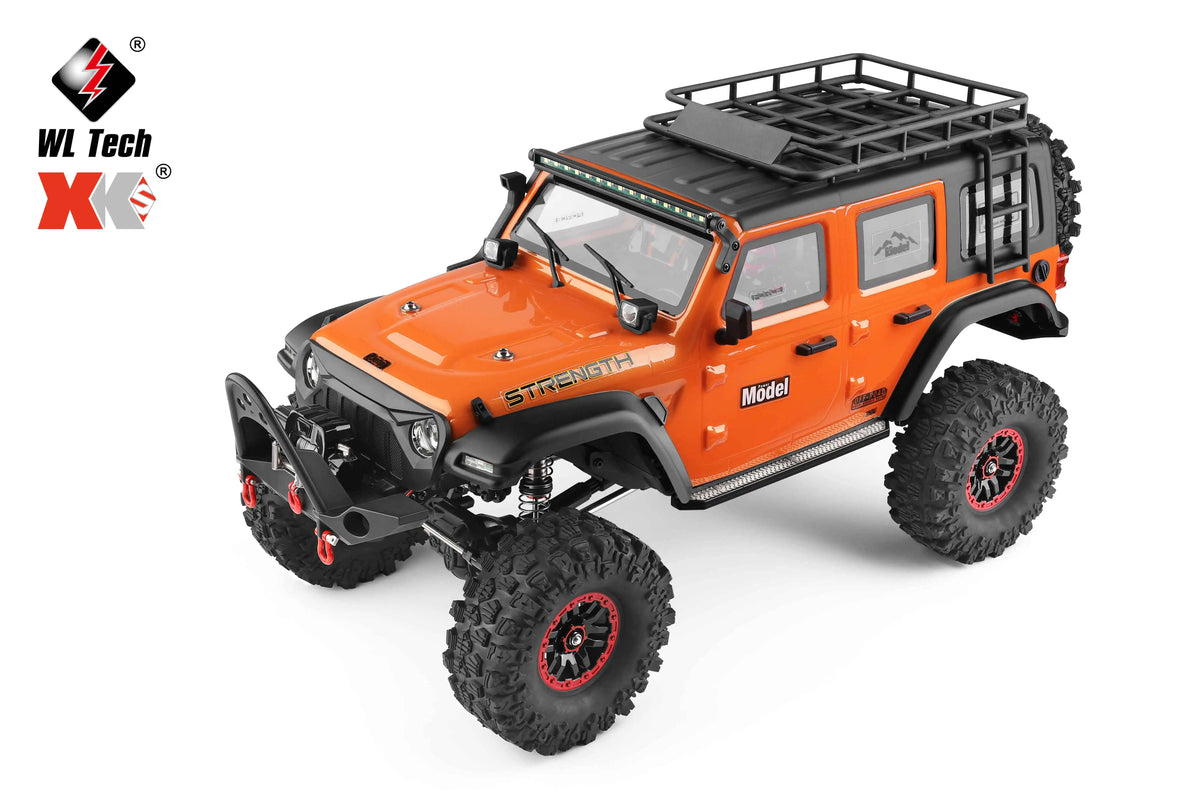 WLtoys 104010 1:10 RC Rock Crawler with 4-Wheel Drive for Kids - Product View 5