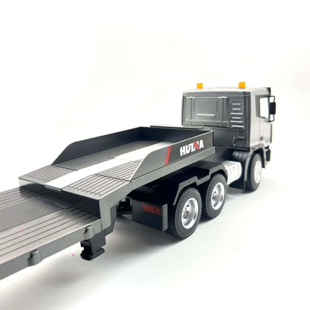 1:18 Brushless RC Flatbed Trailer Truck JS-801, Metal Build - Product View 5