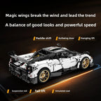 MOC 1:8 Supercar Building Block Set, ABS Brick Model for Adults - Product View 2