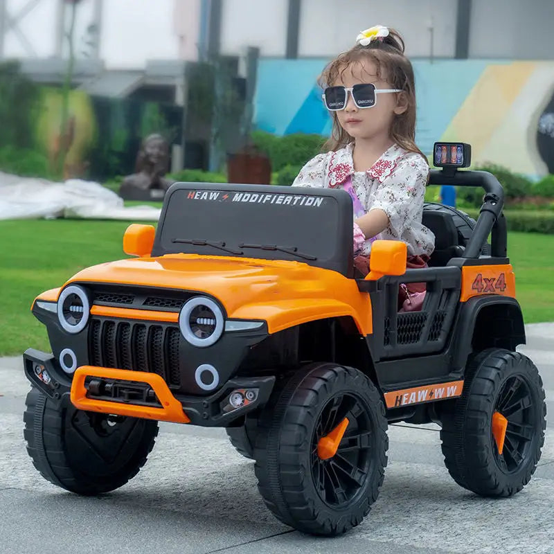 12V Kids Ride-On Off-Road Car with Parent Remote Control - Product View 3