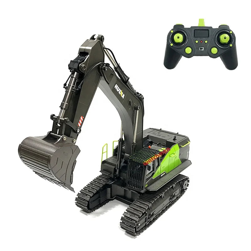 1593 12 Channel RC Excavator, Semi-Alloy Remote Control Digger - Product View 2