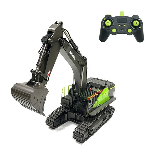 1593 12 Channel RC Excavator, Semi-Alloy Remote Control Digger - Product View 2