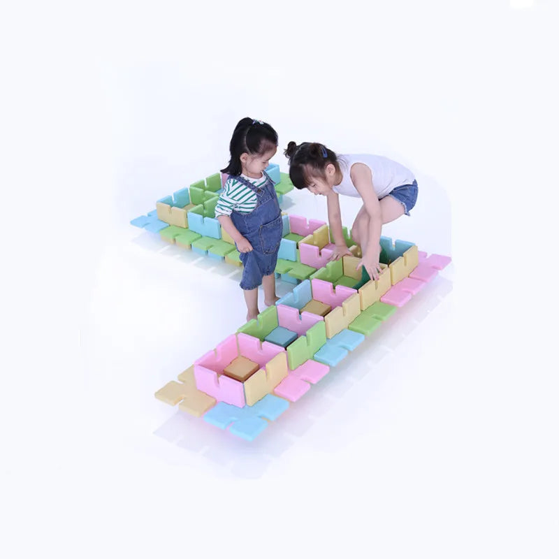 60-Piece Big Building Blocks Set for Preschool Playrooms - Product View 3