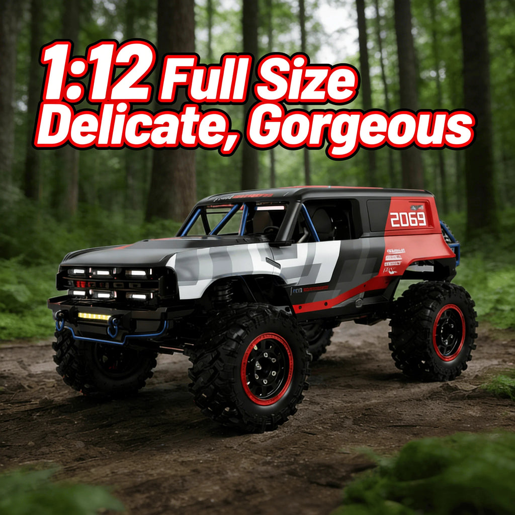 MJX H12P 1:12 4x4 Brushless RC Climbing Car, Remote Control Truck - Product View 1