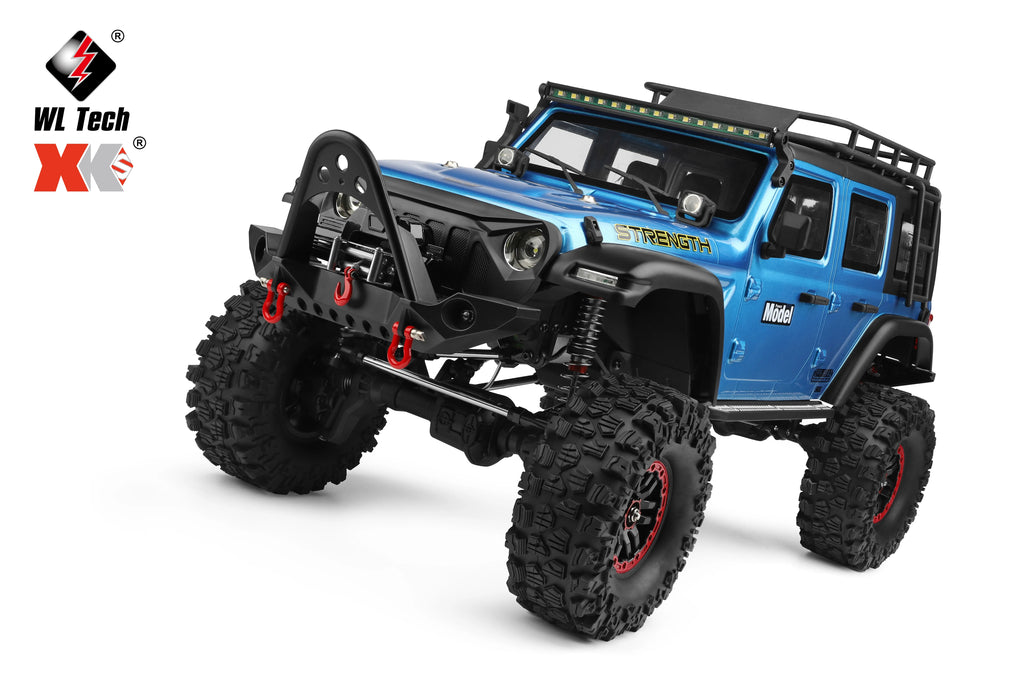 WLtoys 104010 1:10 RC Rock Crawler with 4-Wheel Drive for Kids - Product View 2