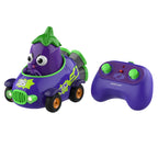 Y03 Mini Eggplant RC Car, 2.4GHz Cartoon Remote Control Toy - Product View 1