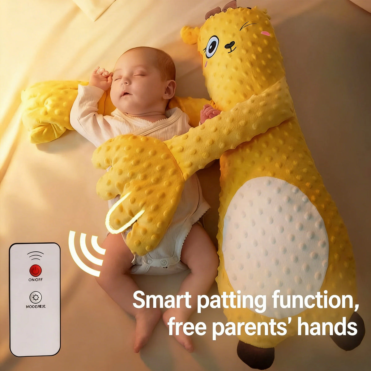 Electric Baby Sleep Soother Plush with Music and Remote - Product View 2