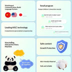 Interactive AI Panda Plush Toy 25cm Talking Companion for Kids - Product View 6