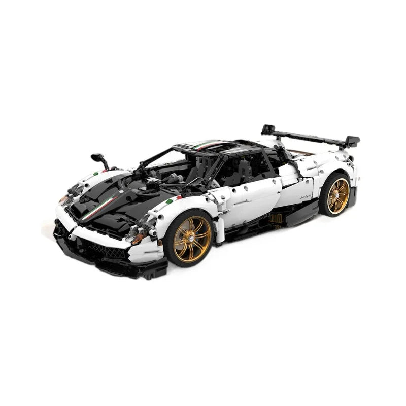 MOC 1:8 Supercar Building Block Set, ABS Brick Model for Adults - Product View 1