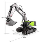 1593 12 Channel RC Excavator, Semi-Alloy Remote Control Digger - Product View 3