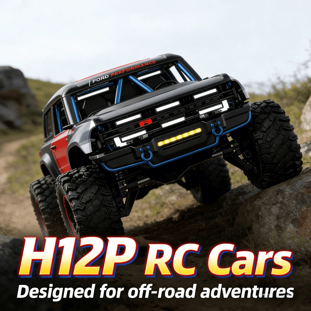 MJX H12P 1:12 4x4 Brushless RC Climbing Car, Remote Control Truck - Product View 2