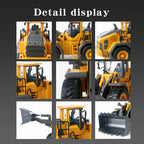 1:20 Alloy RC Loader, 9-Channel Remote Control Construction Toy - Product View 5
