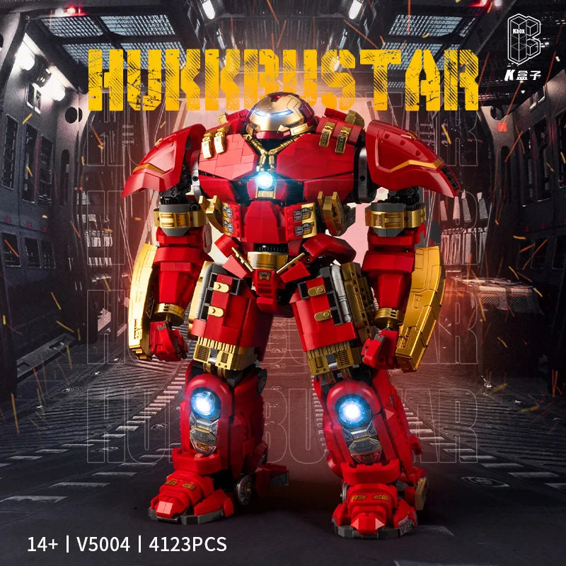 V5004 4123-Piece Robot Building Block Set, Educational Model Kit - Product View 2