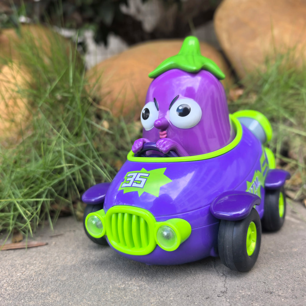 Y03 Mini Eggplant RC Car, 2.4GHz Cartoon Remote Control Toy - Product View 2