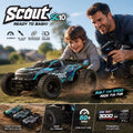 JIUSI SC10 1:10 4WD RC Monster Truck, Off-Road Remote Control Car - Product View 1