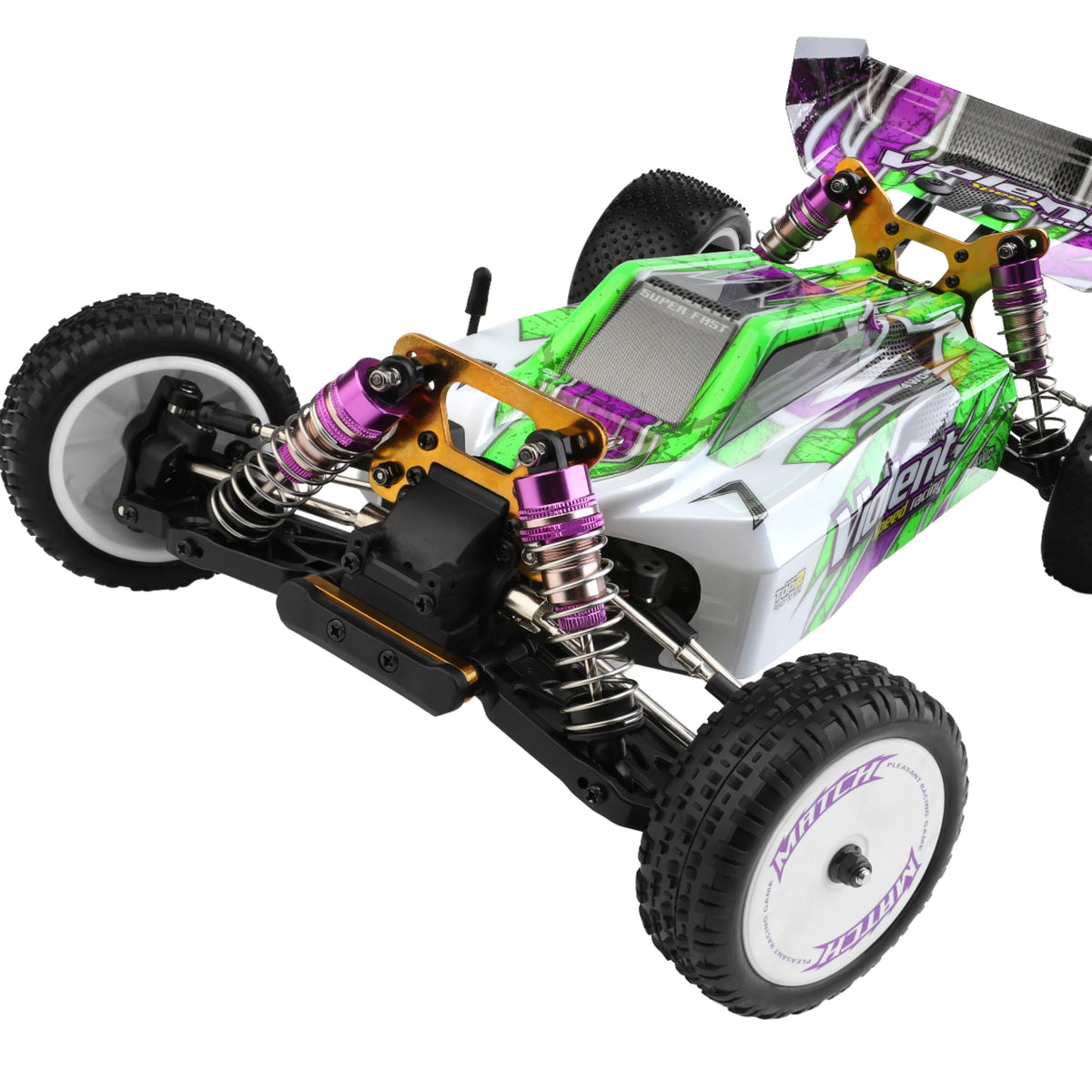 1:14 Scale 4WD RC Racing Buggy, 60 km/h High Speed Off-Road Car - Product View 1