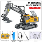11-Channel Metal RC Construction Vehicles, 2.4G Remote Control Toy - Product View 2