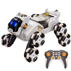 SJY-2203 RC Stunt Car, 8 Wheel Spraying Robot Dog with Music - Product View 1