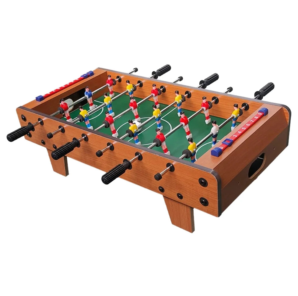 Wooden Tabletop Foosball Game for Kids, Teens and Parents - Product View 1