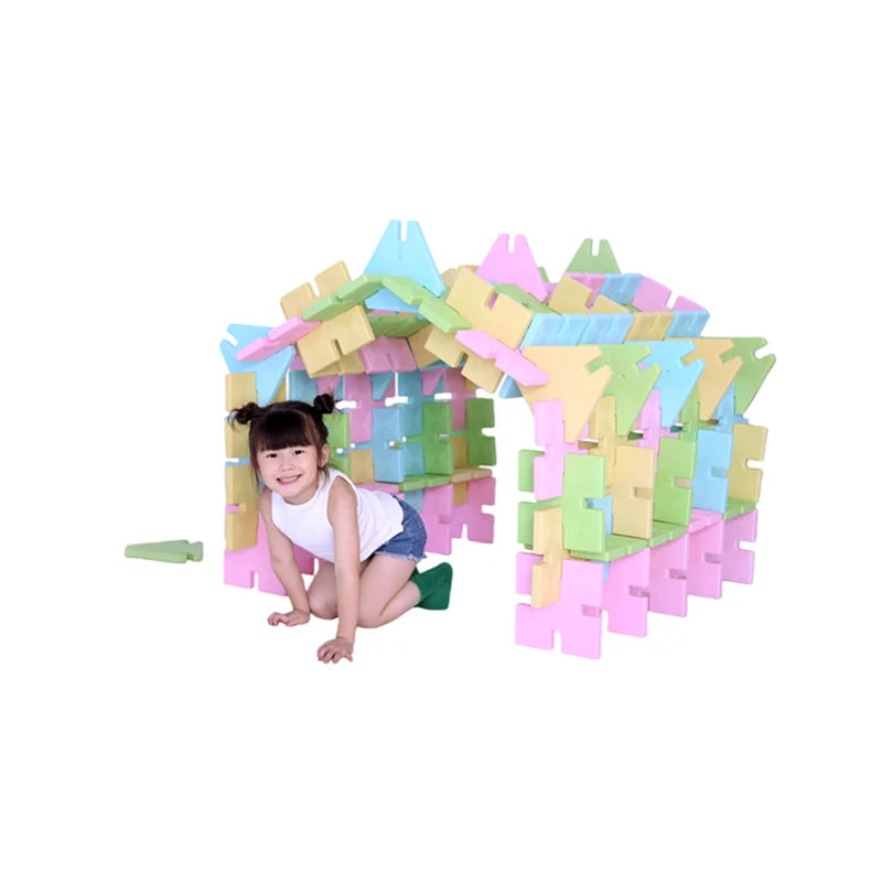 60-Piece Big Building Blocks Set for Preschool Playrooms - Product View 2