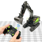 1593 12 Channel RC Excavator, Semi-Alloy Remote Control Digger - Product View 5