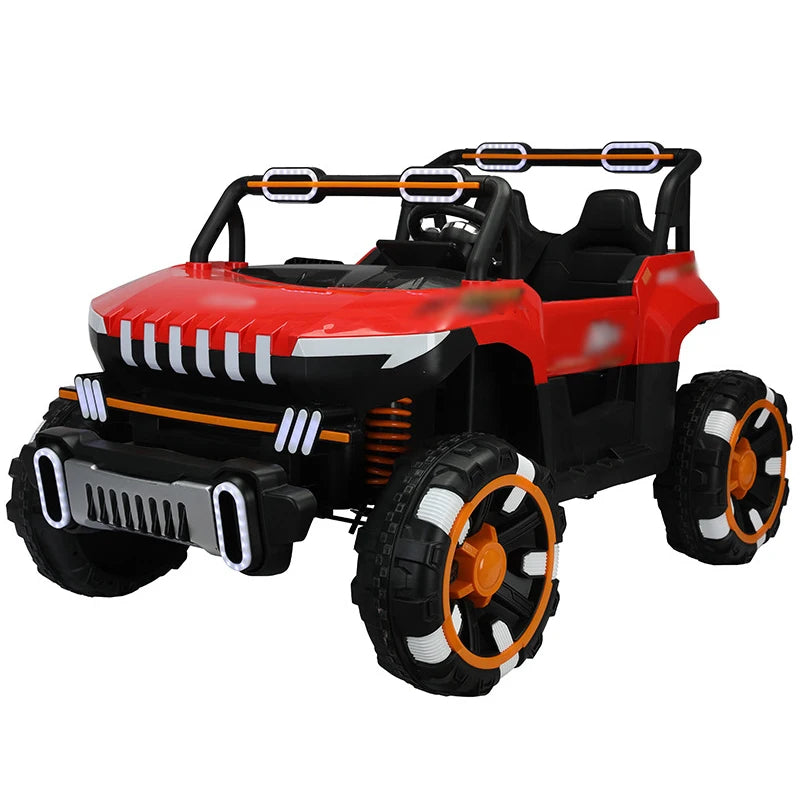 4-Seater Kids Electric Ride-On Car, Battery Powered Toy Vehicle - Product View 2