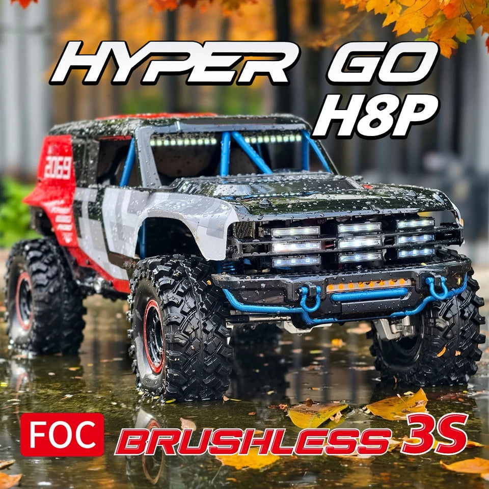MJX H8P 1:8 Scale Brushless RC Buggy, Off-Road Monster Truck - Product View 2