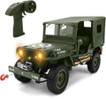 1:10 RC Military Truck 1941 Willys Off-Road Rock Crawler C8815 - Product View 1
