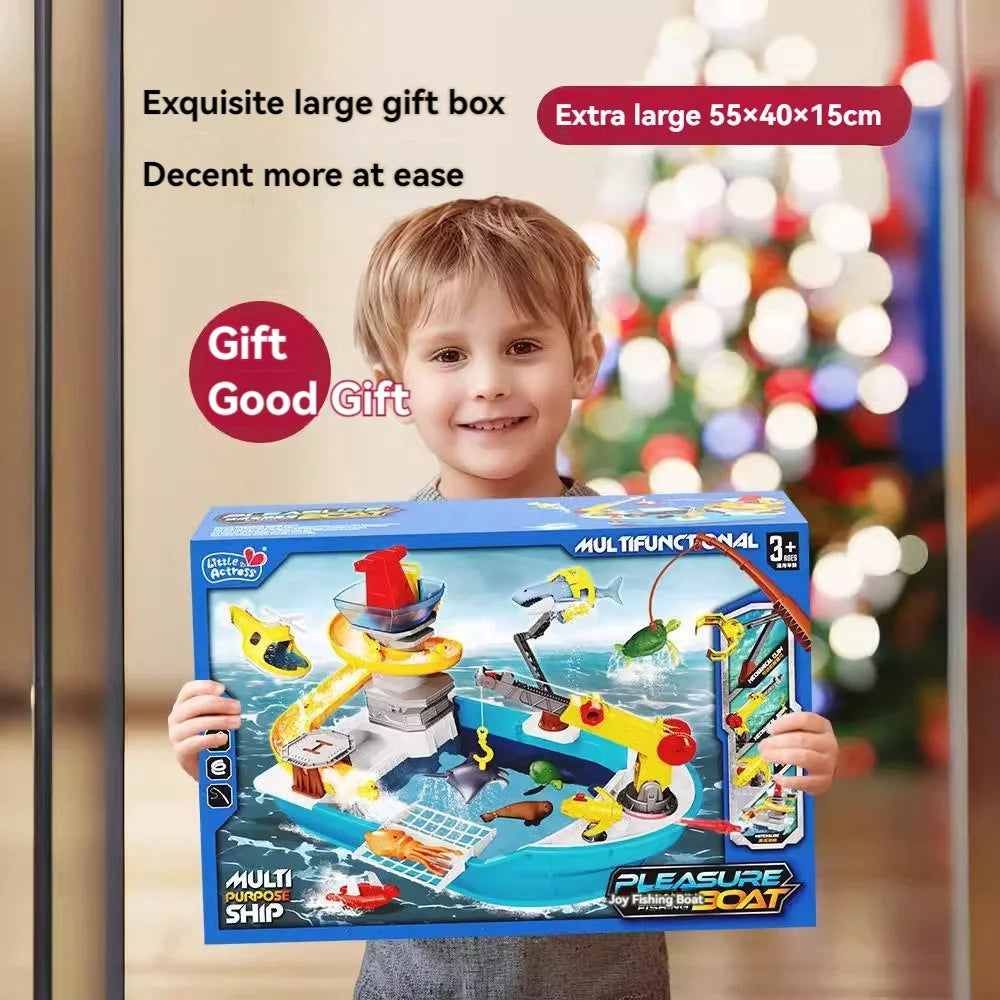 Kids Fishing Game Toy, Family Water Play Pretend Play Set - Product View 5