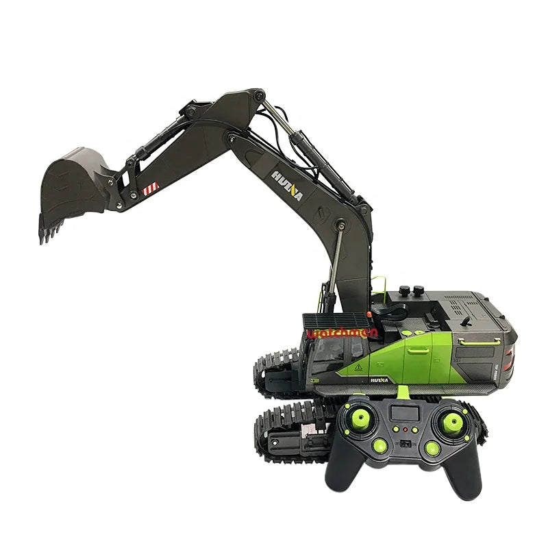 1593 12 Channel RC Excavator, Semi-Alloy Remote Control Digger - Product View 4