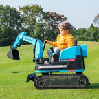 12V Ride-On Excavator Car for Kids, Remote Control Digging Toy - Product View 2