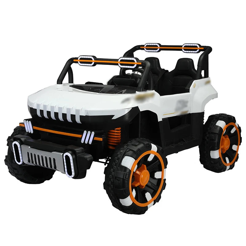 4-Seater Kids Electric Ride-On Car, Battery Powered Toy Vehicle - Product View 4